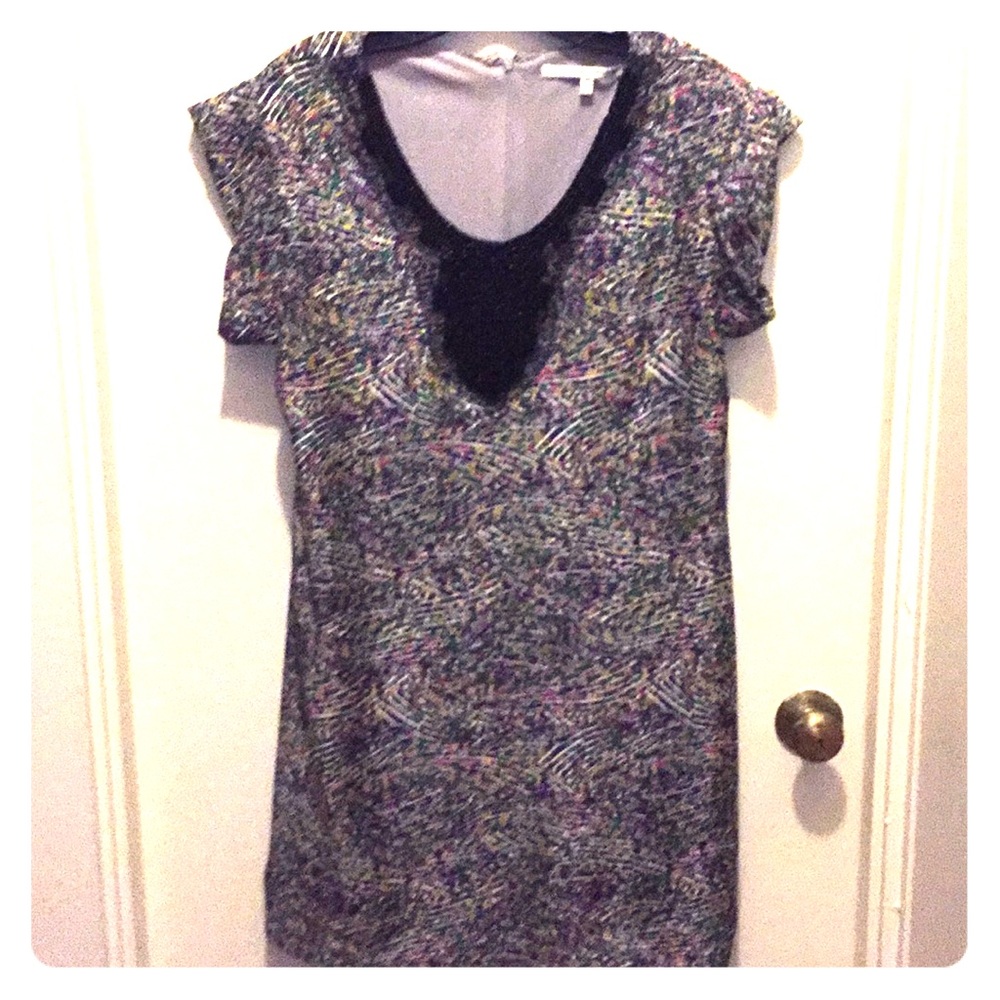 Beaded neckline, holiday dress